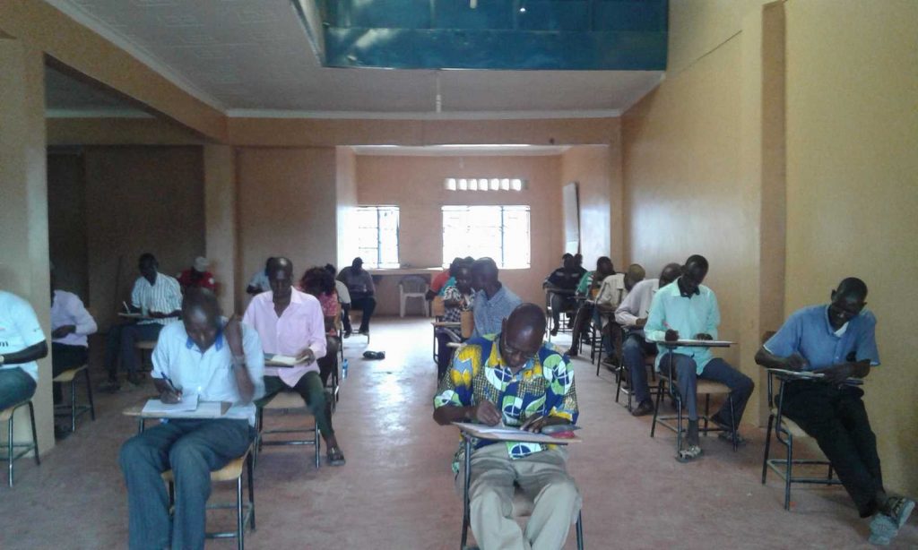 TULC students in Exam