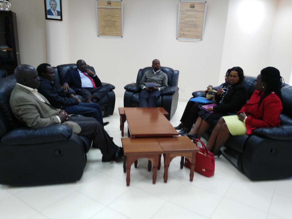 Officers from Kenya National Commission for UNESCO Visit Kibabii University