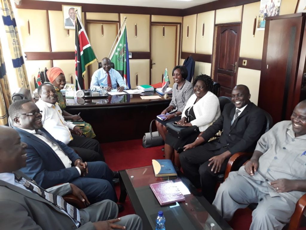 Kibabii University visit H.E Governor of Bungoma County