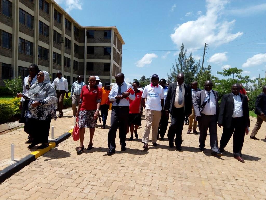 National Nursing Association of Kenya NNAK Celebrate Launch of International Nurses Week at Kibabii University