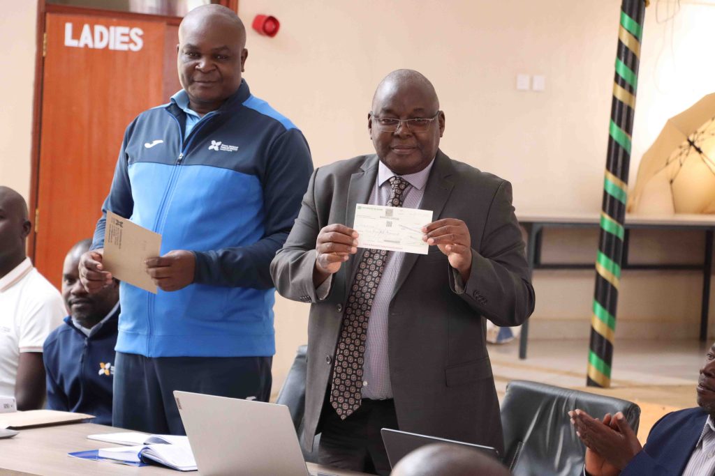 Kenya National Police Sacco Society Supports KIBU -1