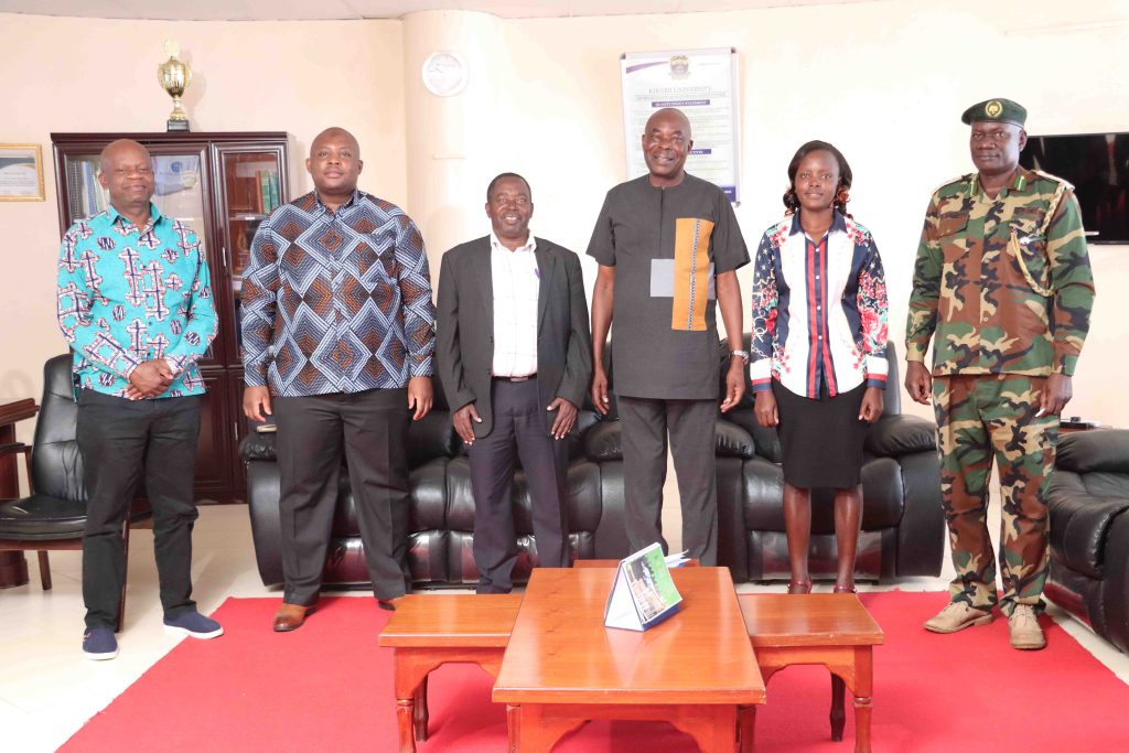 NEMA and KFS Pay Courtesy Call To Kibabii University_ 04