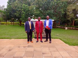 Photo of PI DVC PPRI and RUFORUM Rep