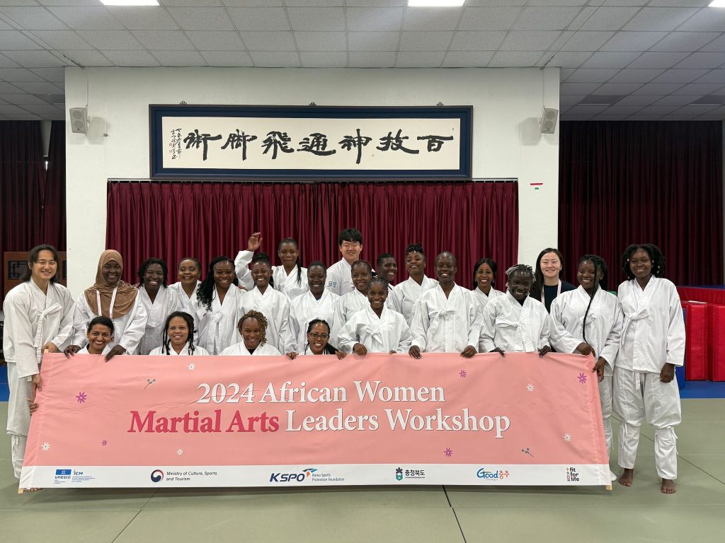 Faith Ogallo Represents Kenya at African Women Martial Arts Leaders Workshop in Korea1