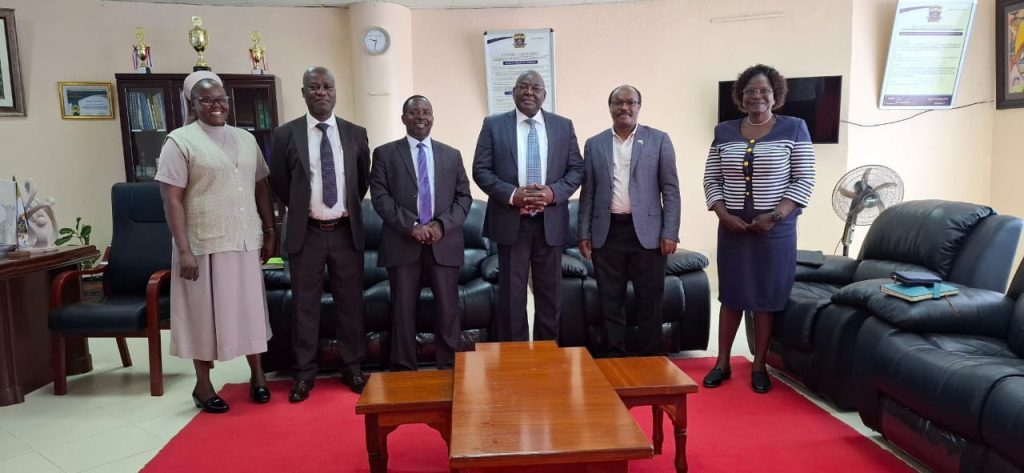 Visit by the Secretary of the Commission for University Education (CUE)_ 1