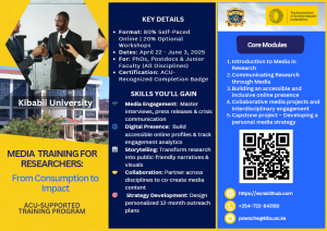 Media Training for Researchers From Consumption to Impact