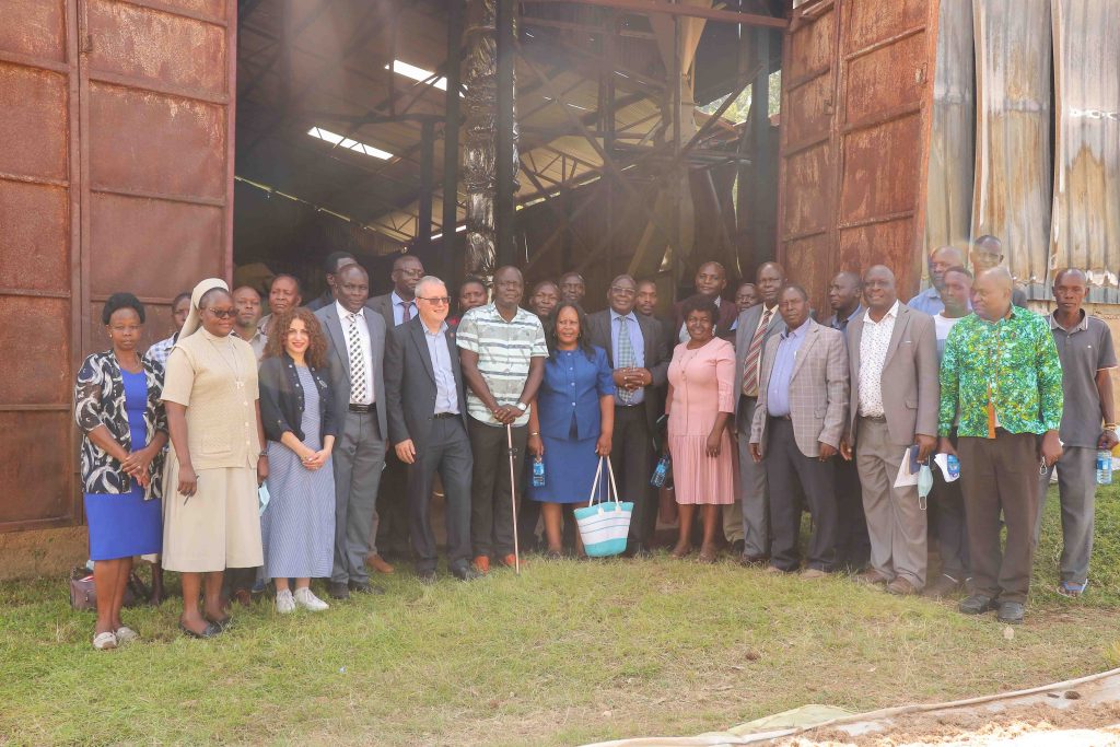 Kibabii University and University of Huddersfield Commission Bagasse Drier at in Kakamega County_-25