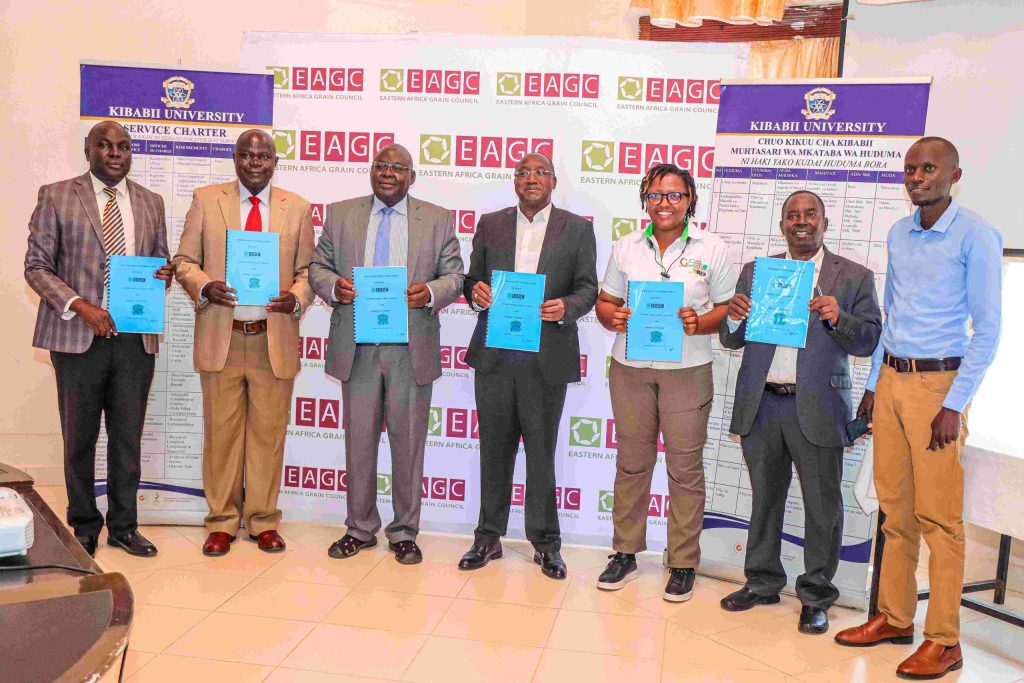 Kibabii University and Eastern Africa Grain Council Sign MoU to Strengthen the Grain Sector in Western Kenya1