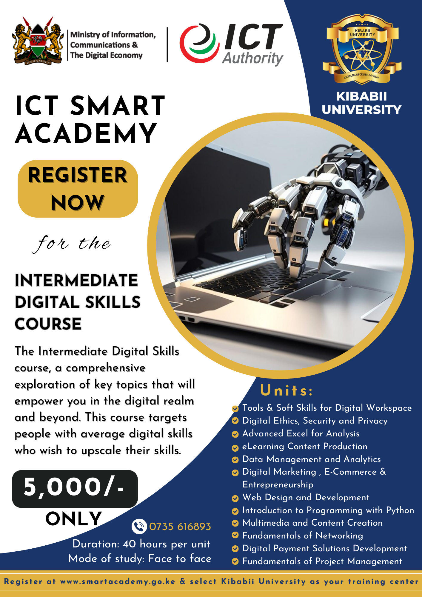 Intermediate digital skills training 22