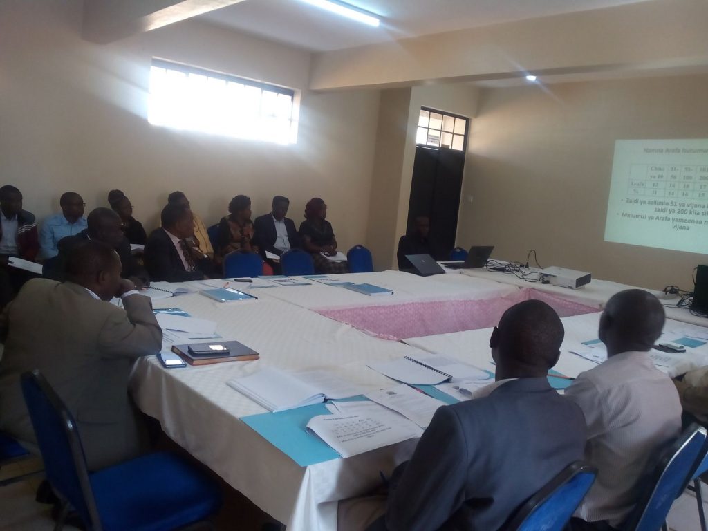 Kiswahili Department Oral Defense