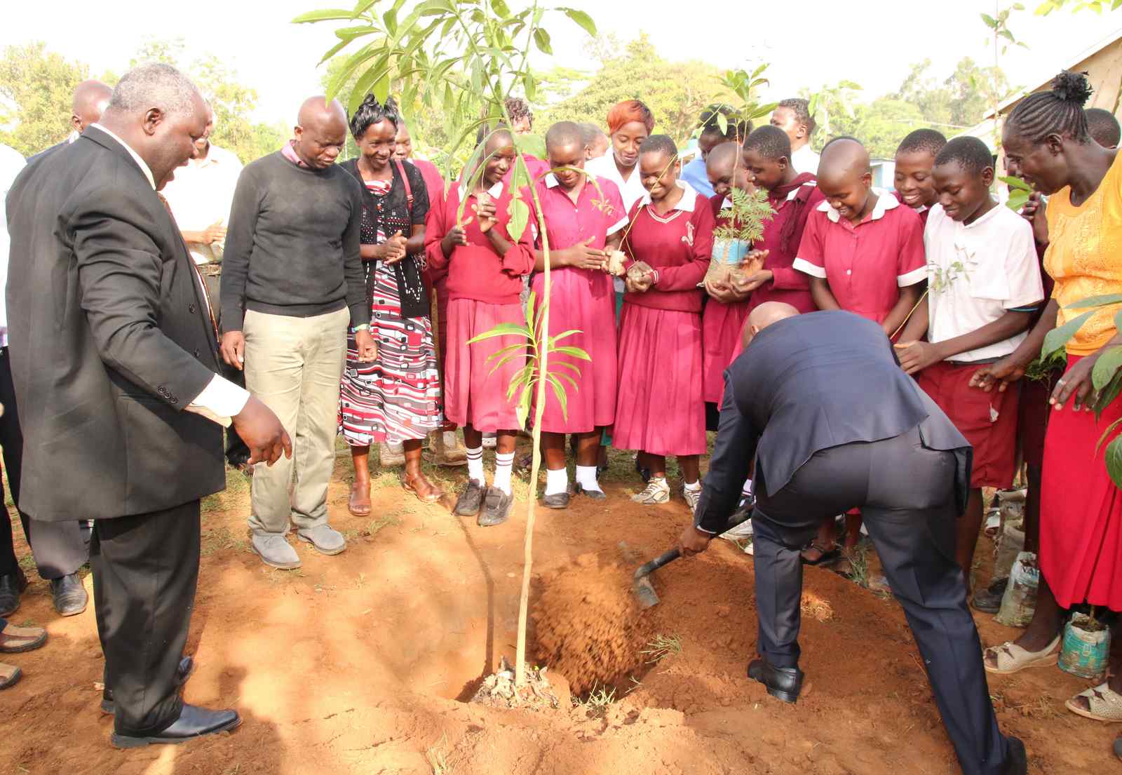 Tree Planting at Sinoko Primary School