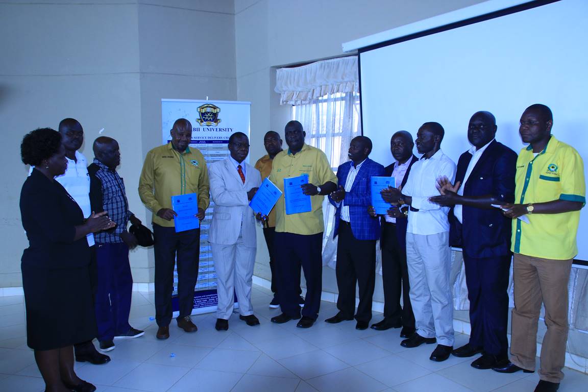 Signing of MoU between Kibabii University and Kenya Union of Post- Primary Education Teachers (KUPPET)
