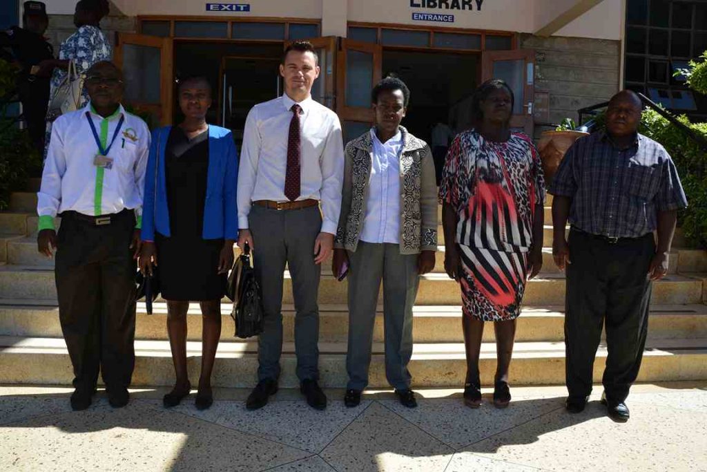 Malory International Limited visit to the University Library4