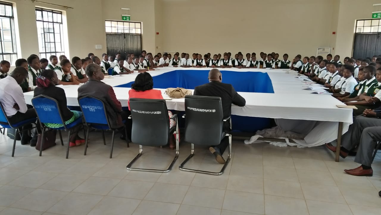 Mentorship Session of St Beda Nyaya and Eluuya Girls