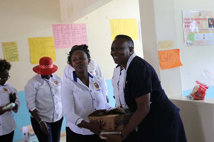 KIBU Community Social Responsibility Outreach at Bungoma Referral Pediatrics Wing