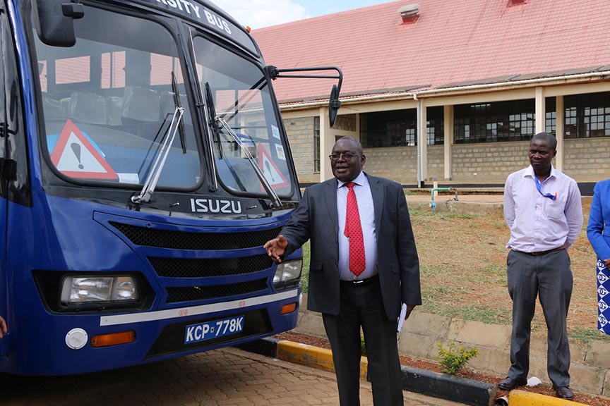 Kibabii University Acquire New Bus Album1