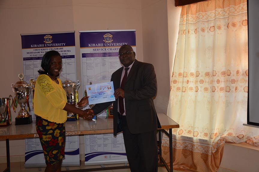 Presentation of 92nd Kenya Music Festival Award Winning Trophies and Certificate Album3