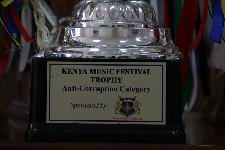 Presentation of 93rd Kenya Music Festival Award Winning Trophies and Certificate Album2