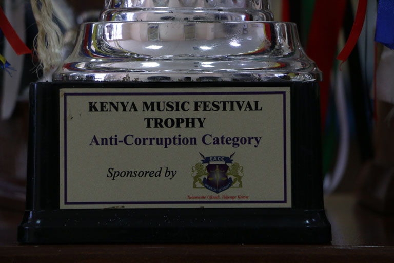 Presentation of 93rd Kenya Music Festival Award Winning Trophies and Certificate Album2