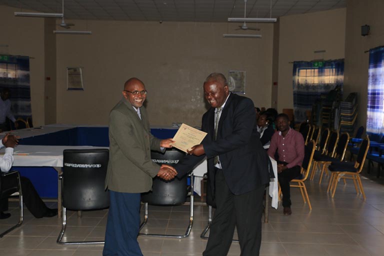 KIBU Information Security Management System Champions Awarded Certificates Gallery