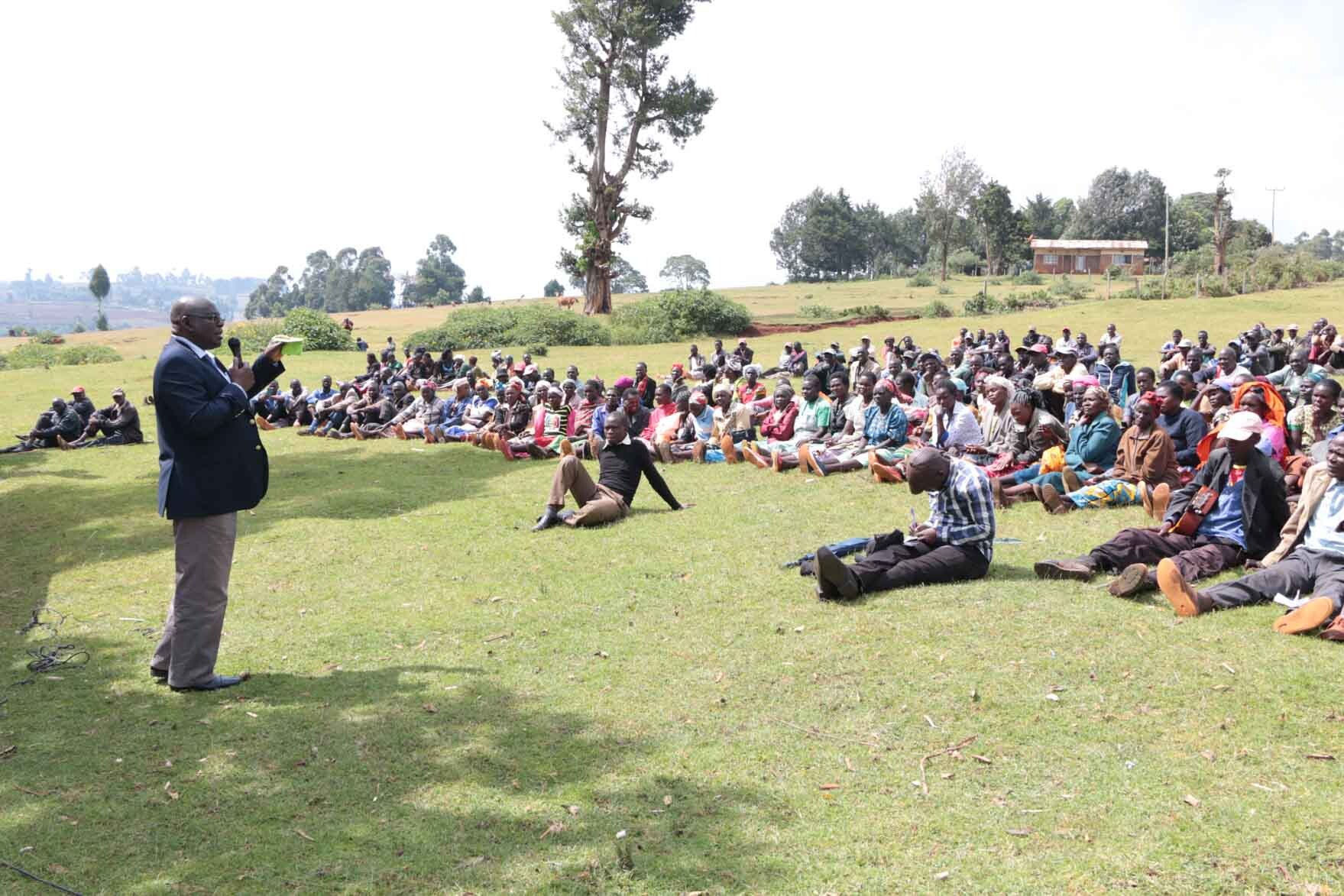 Kibabii University Visits Kopsiro in Mt. Elgon