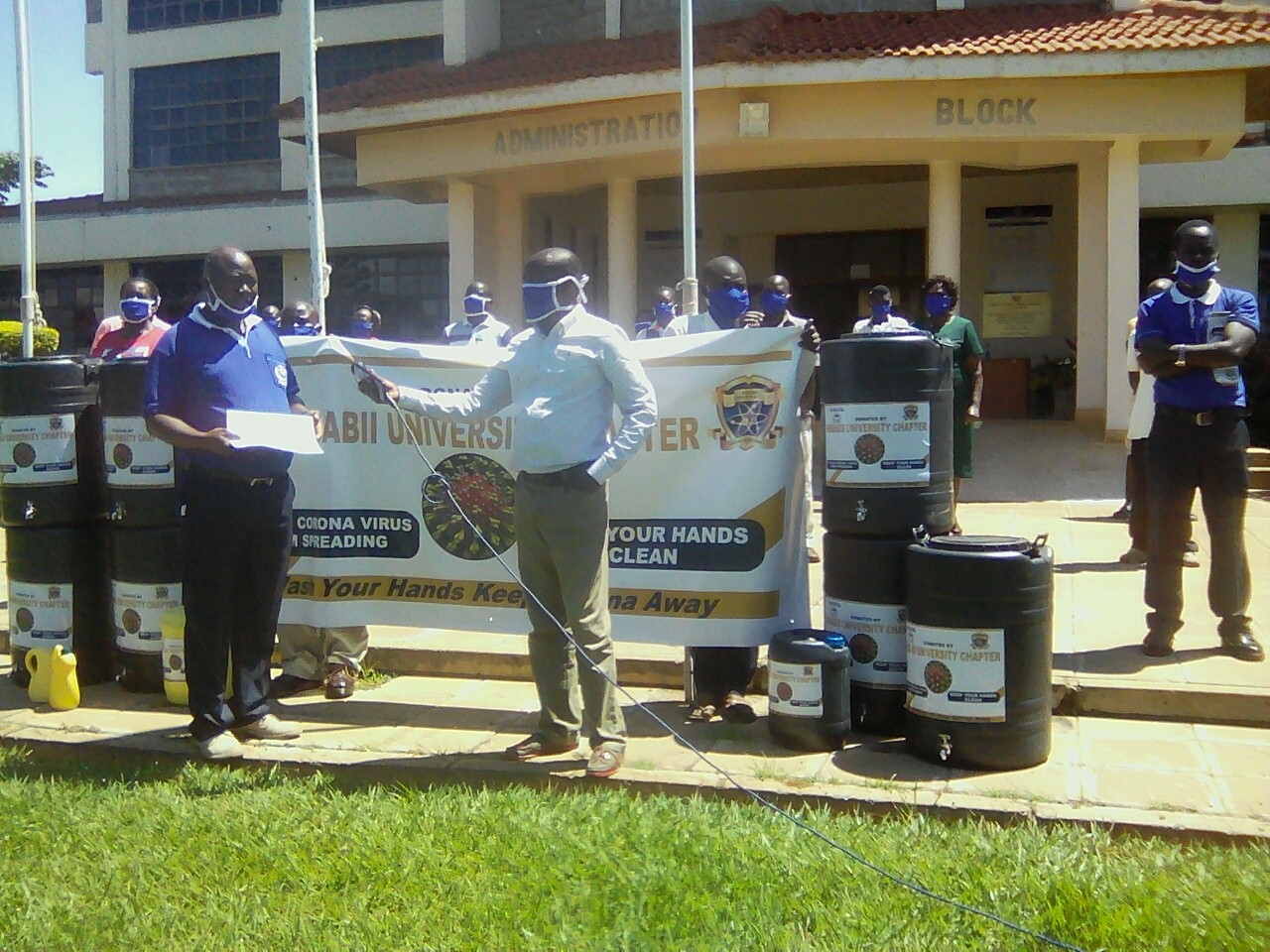 UASU Kibabii University Chapter Corporate Social Responsibility in Fighting COVID-19