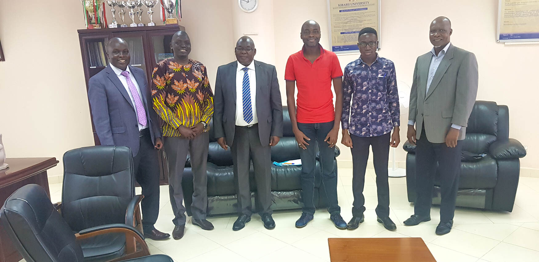 Hon. Manasseh Daniel Zindo Pays Courtesy Call on the Vice Chancellor