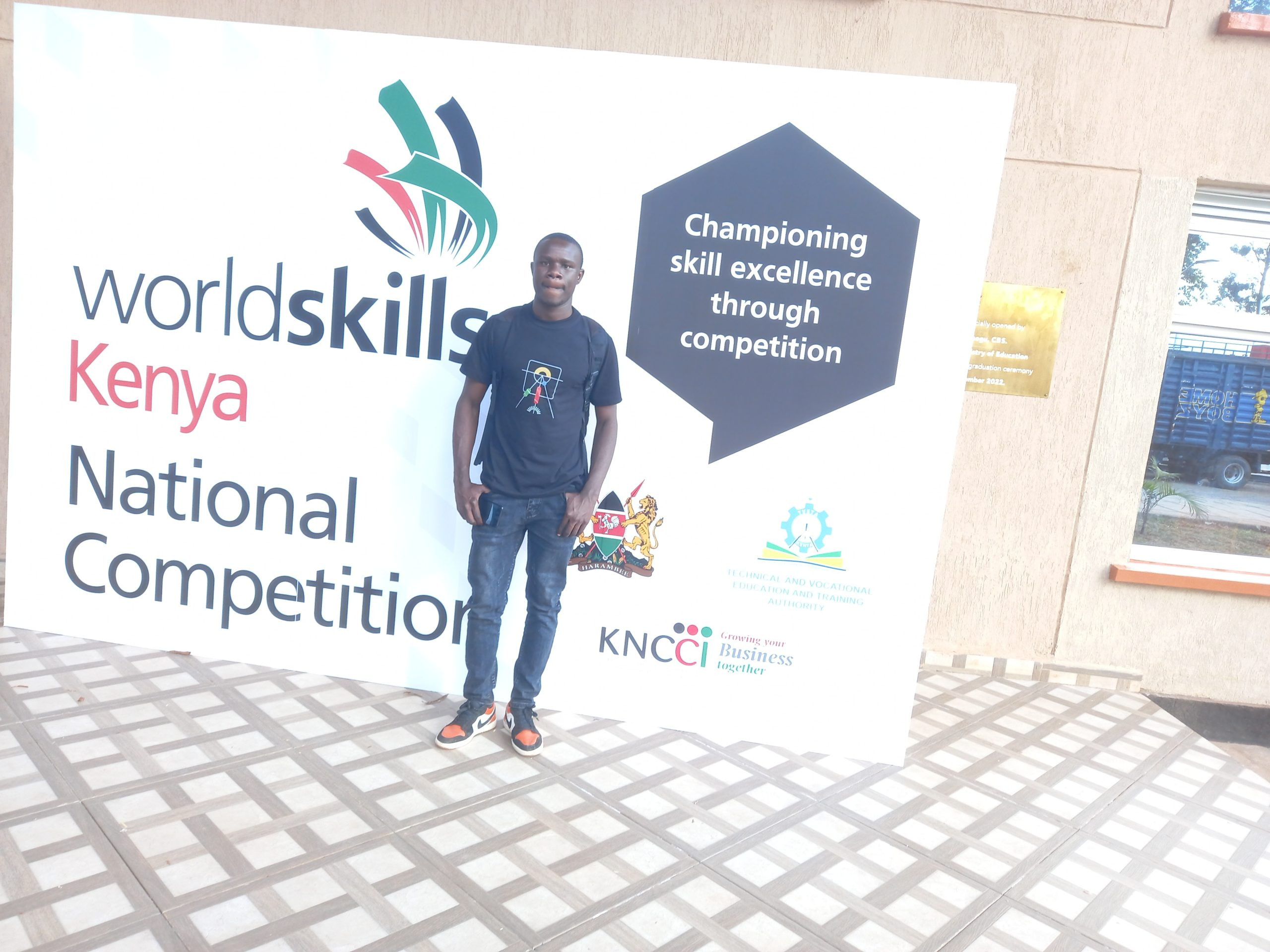 KIBU Computer Science student wins Silver at the WorldSkills (Kenya) National Competition