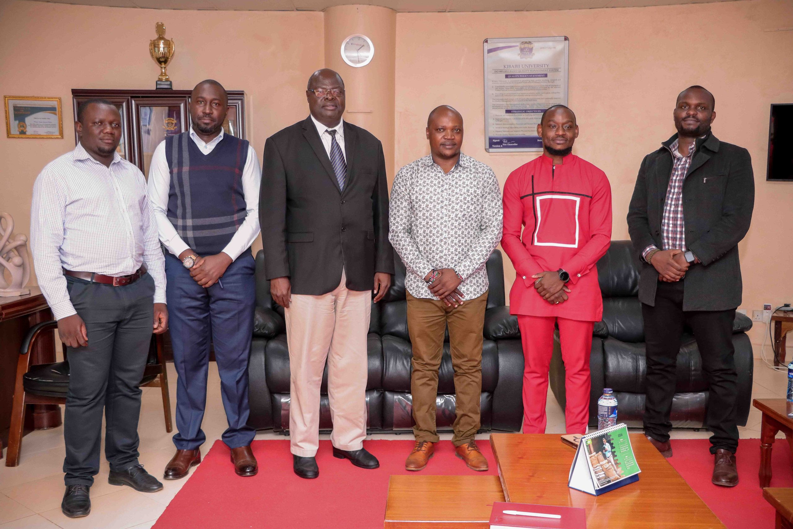 Communication Team from Office of the President Visits Kibabii University-1
