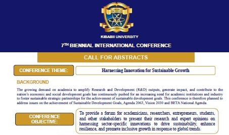 7th Biennial International Conference2