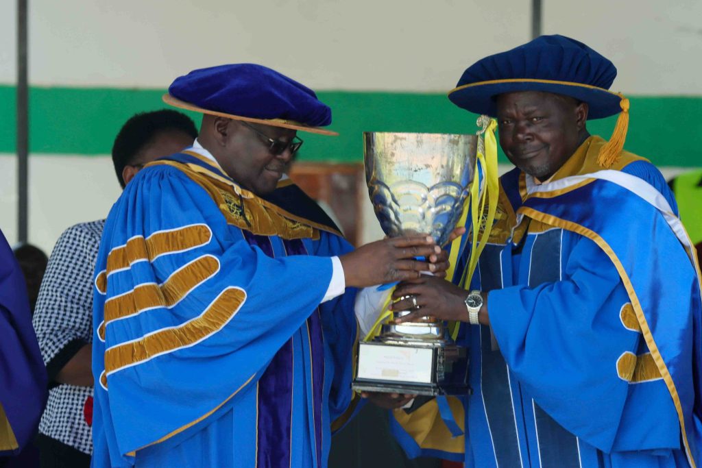 Kibabii University Choir Shines at 97th Kenya Music Festival, Presents Trophies to Vice Chancellor1